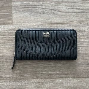 Black Coach Wallet